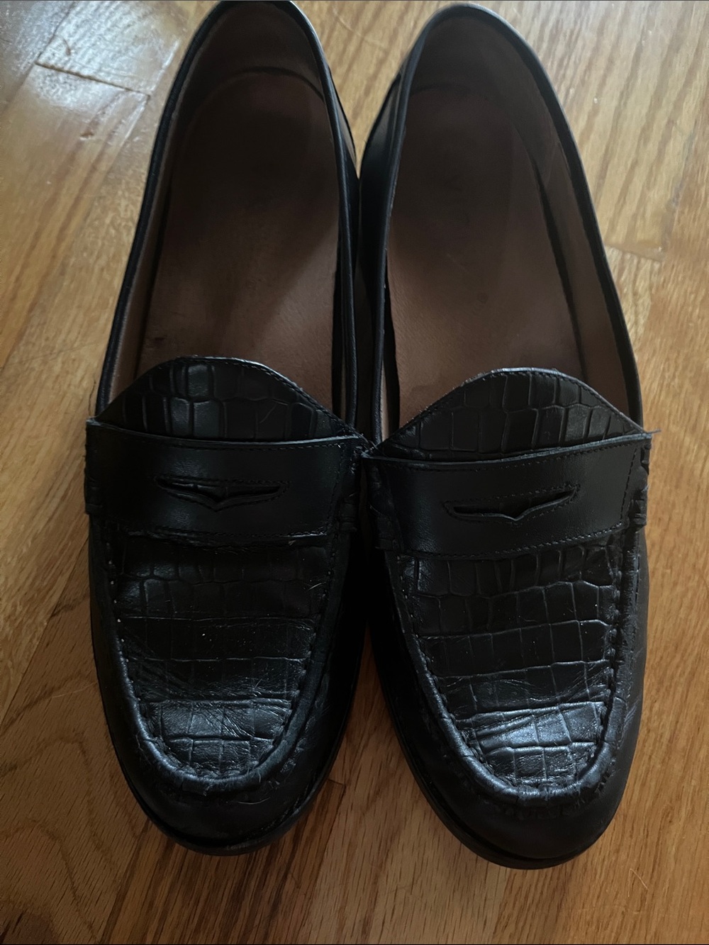 Classic Black Women's Penny Loafers